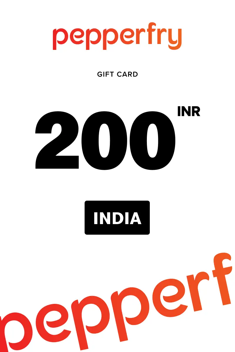 Pepperfry 200 INR Gift Card (India) - Digital Key