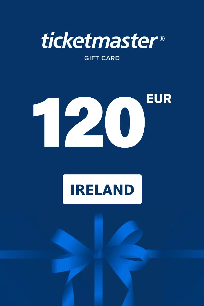 Ticketmaster 120 EUR Gift Card (Ireland) - Digital Key