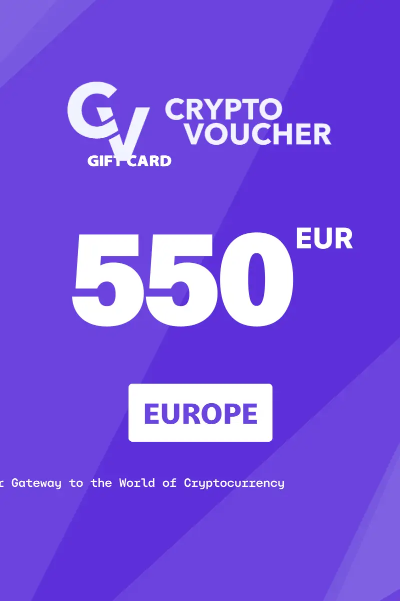 Crypto Voucher (SOLANA) 550 EUR Gift Card (Europe) - Digital Key