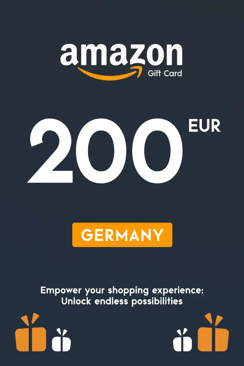 Amazon 200 EUR Gift Card (Germany) - Digital Key