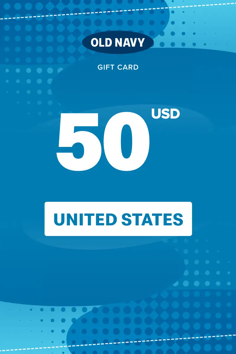 Old Navy 50 USD Gift Card (United States) - Digital Key