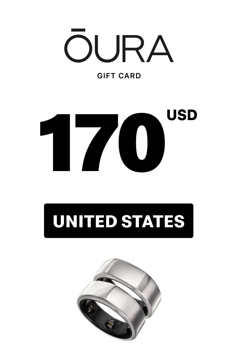 Oura Ring 170 USD Gift Card (United States) - Digital Key
