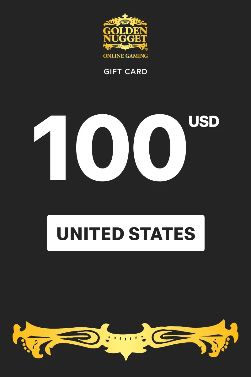 Golden Nugget Casino 100 USD Gift Card (United States) - Digital Key