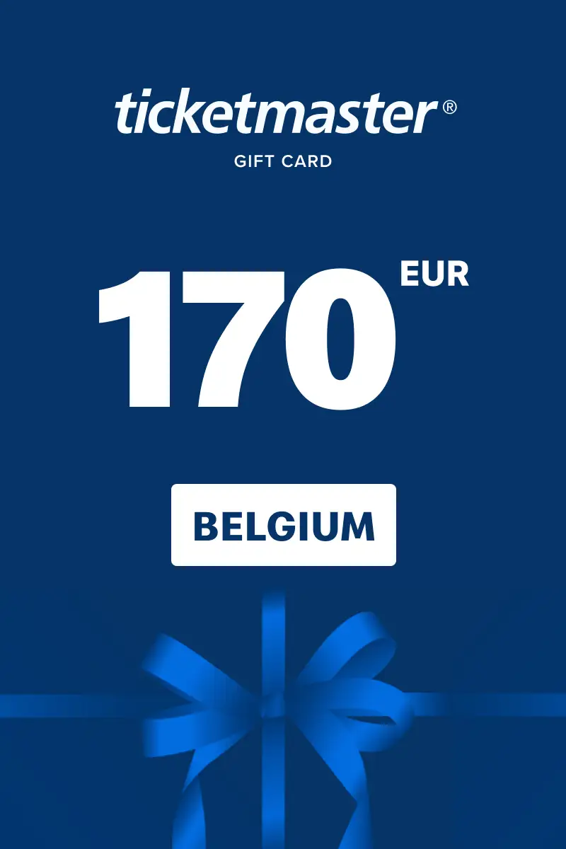 Ticketmaster 170 EUR Gift Card (Belgium) - Digital Key