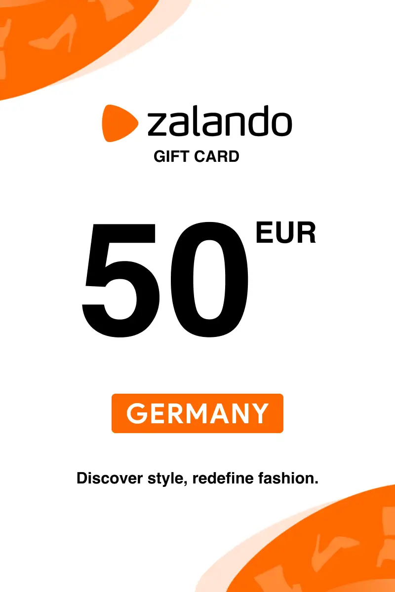 Zalando 50 EUR Gift Card (Germany) - Digital Key