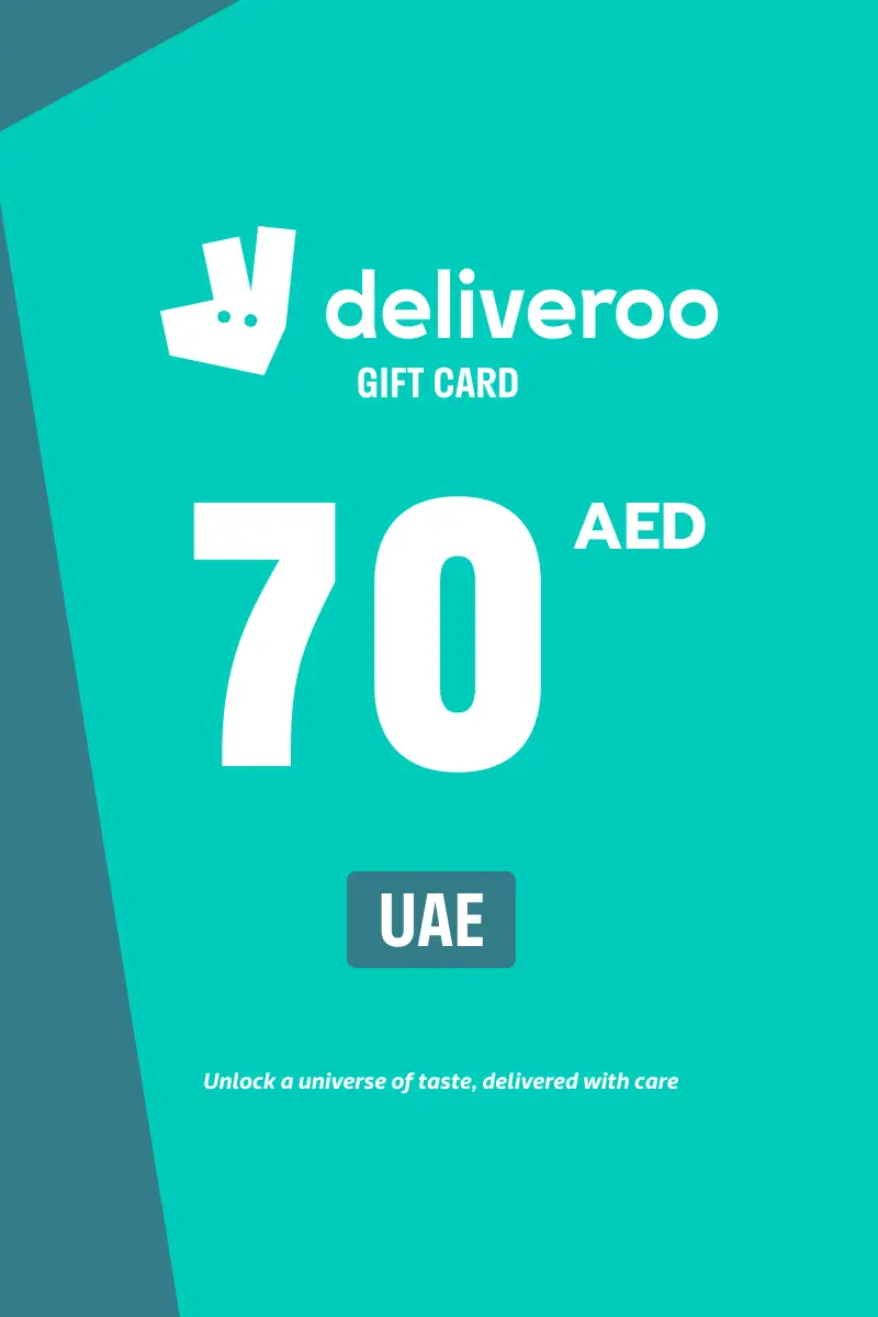 Deliveroo 70 AED Gift Card (United Arab Emirates) - Digital Key