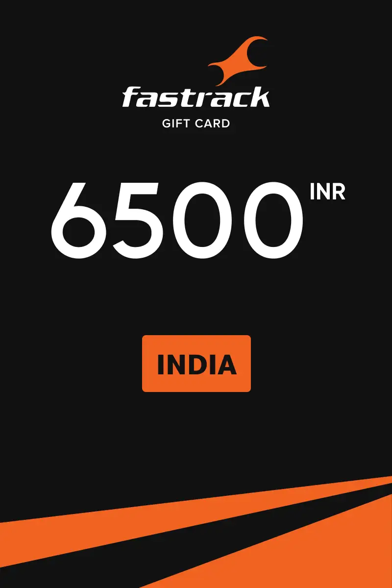 Fastrack 6500 INR Gift Card (India) - Digital Key