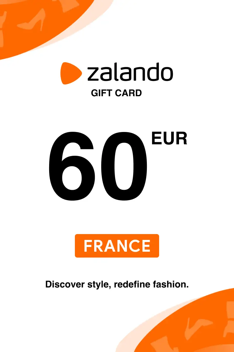 Zalando 60 EUR Gift Card (France) - Digital Key