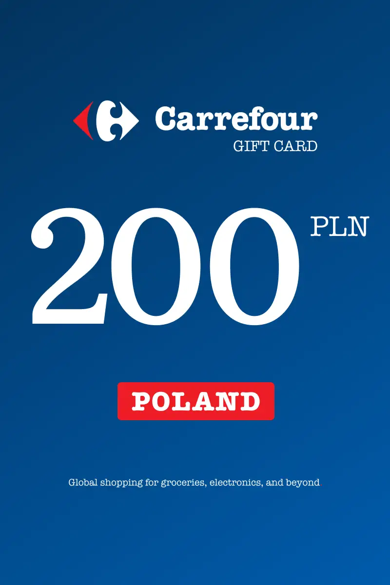 Carrefour 200 PLN Gift Card (Poland) - Digital Key