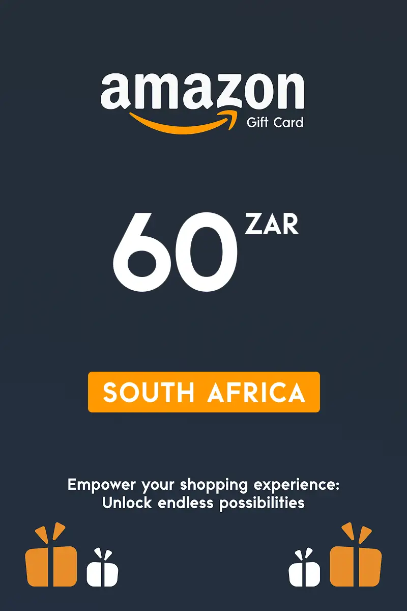 Amazon 60 ZAR Gift Card (South Africa) - Digital Key