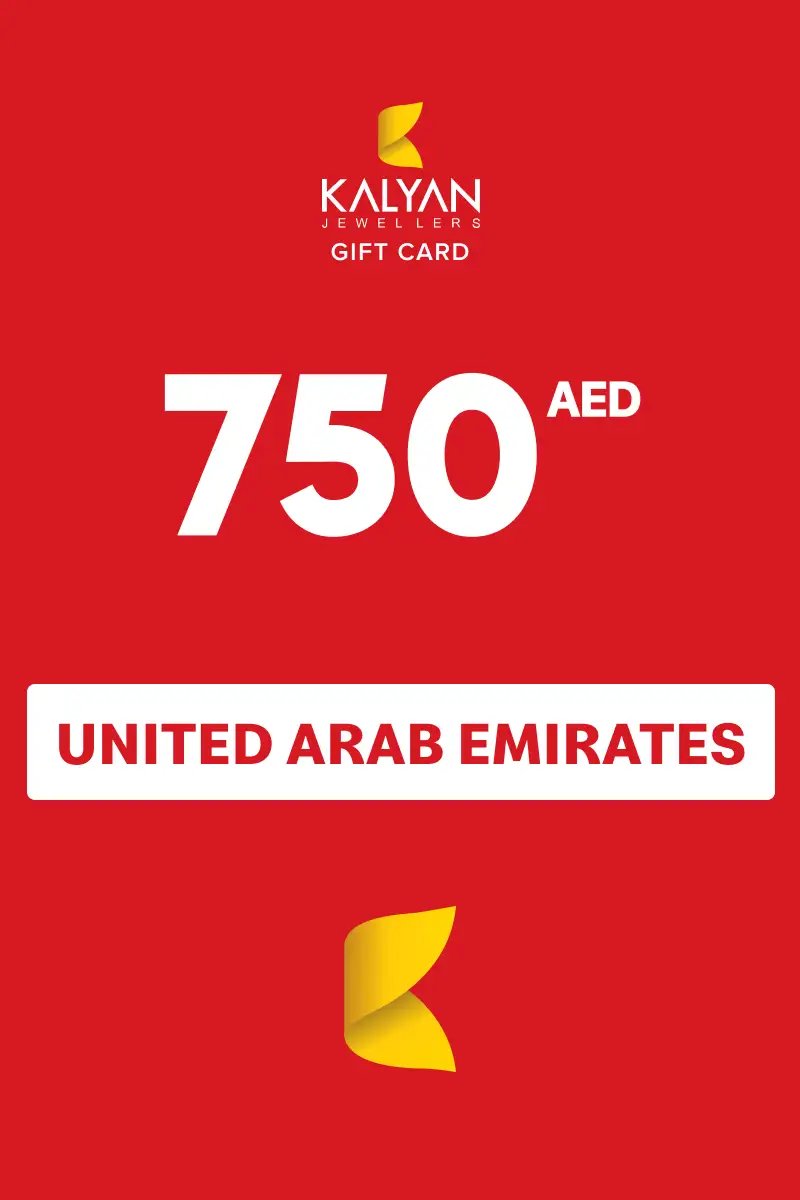 Kalyan Jewellers 750 AED Gift Card (United Arab Emirates) - Digital Key