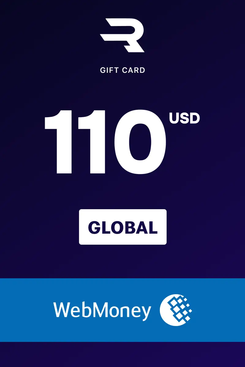Rewarble WebMoney 110 USD Gift Card (Global) - Rewarble - Digital Key