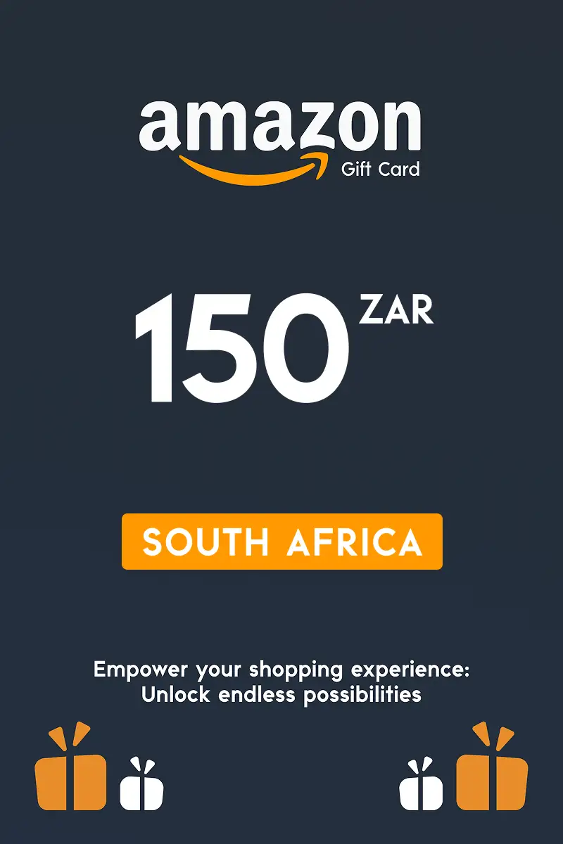 Amazon 150 ZAR Gift Card (South Africa) - Digital Key