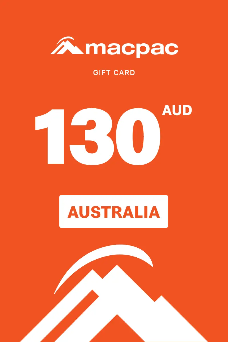 Macpac 130 AUD Gift Card (Australia) - Digital Key