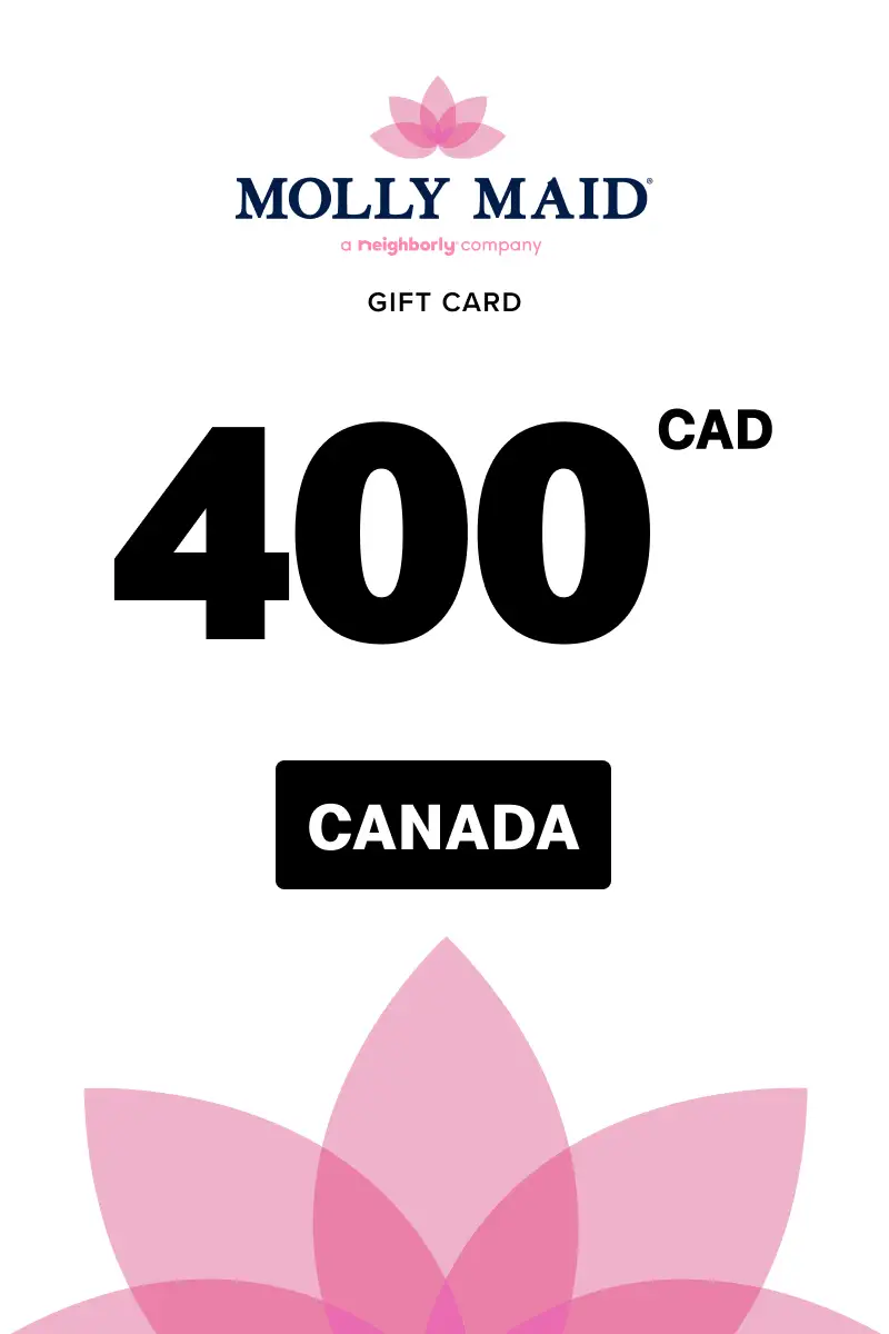Molly Maid 400 CAD Gift Card (Canada) - Digital Key