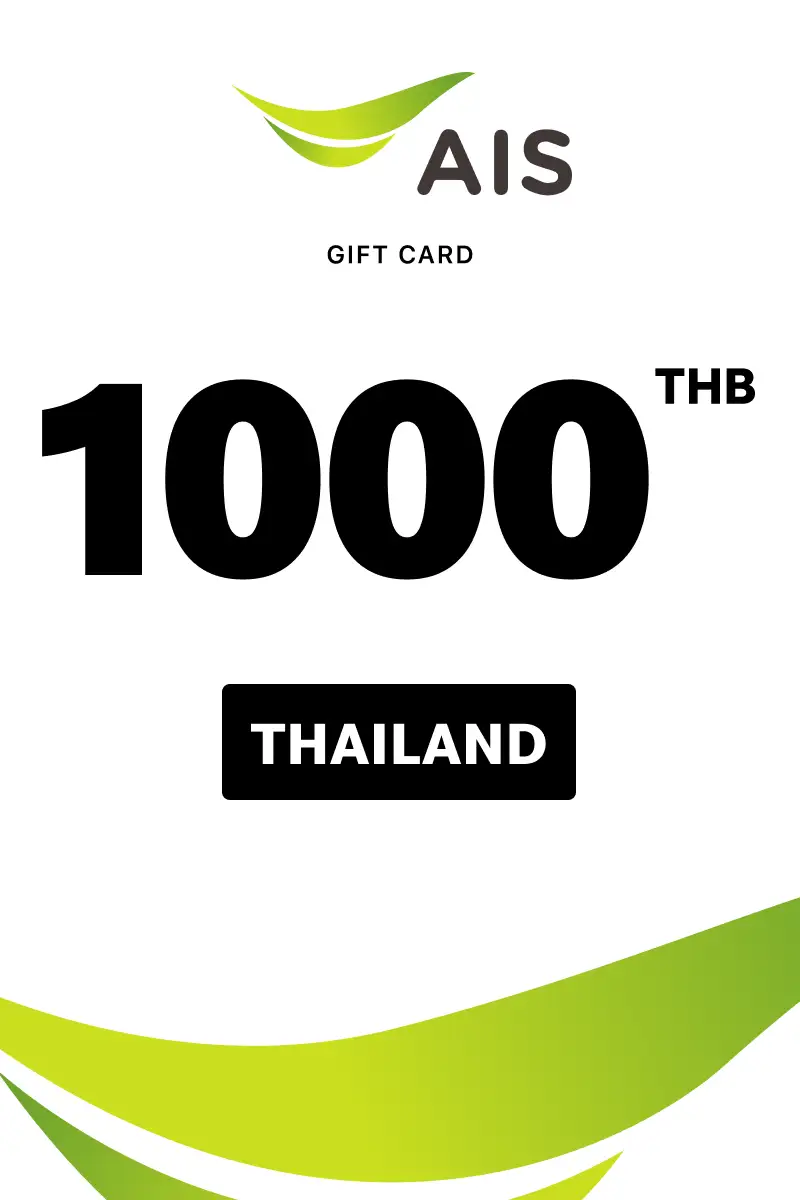 AIS 1000 THB Gift Card (Thailand) - Digital Key