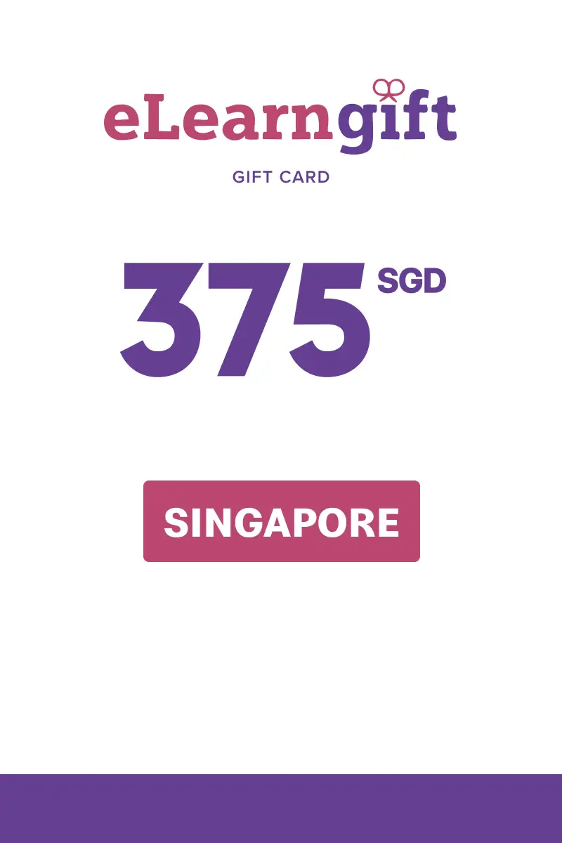 eLearn Gift 375 SGD Gift Card (Singapore) - Digital Key