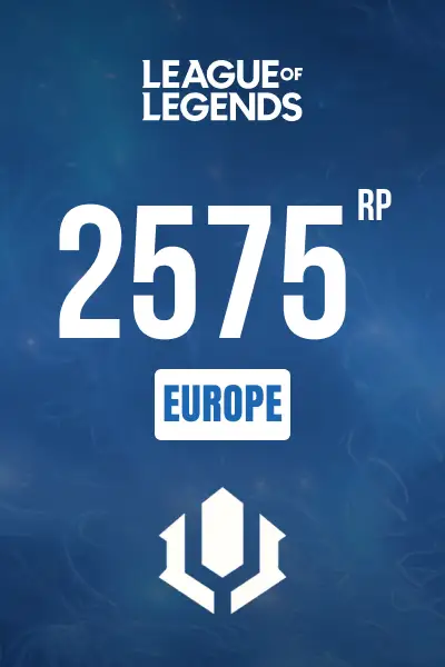 League of Legends - 2575 RP (Europe) - Digital Key