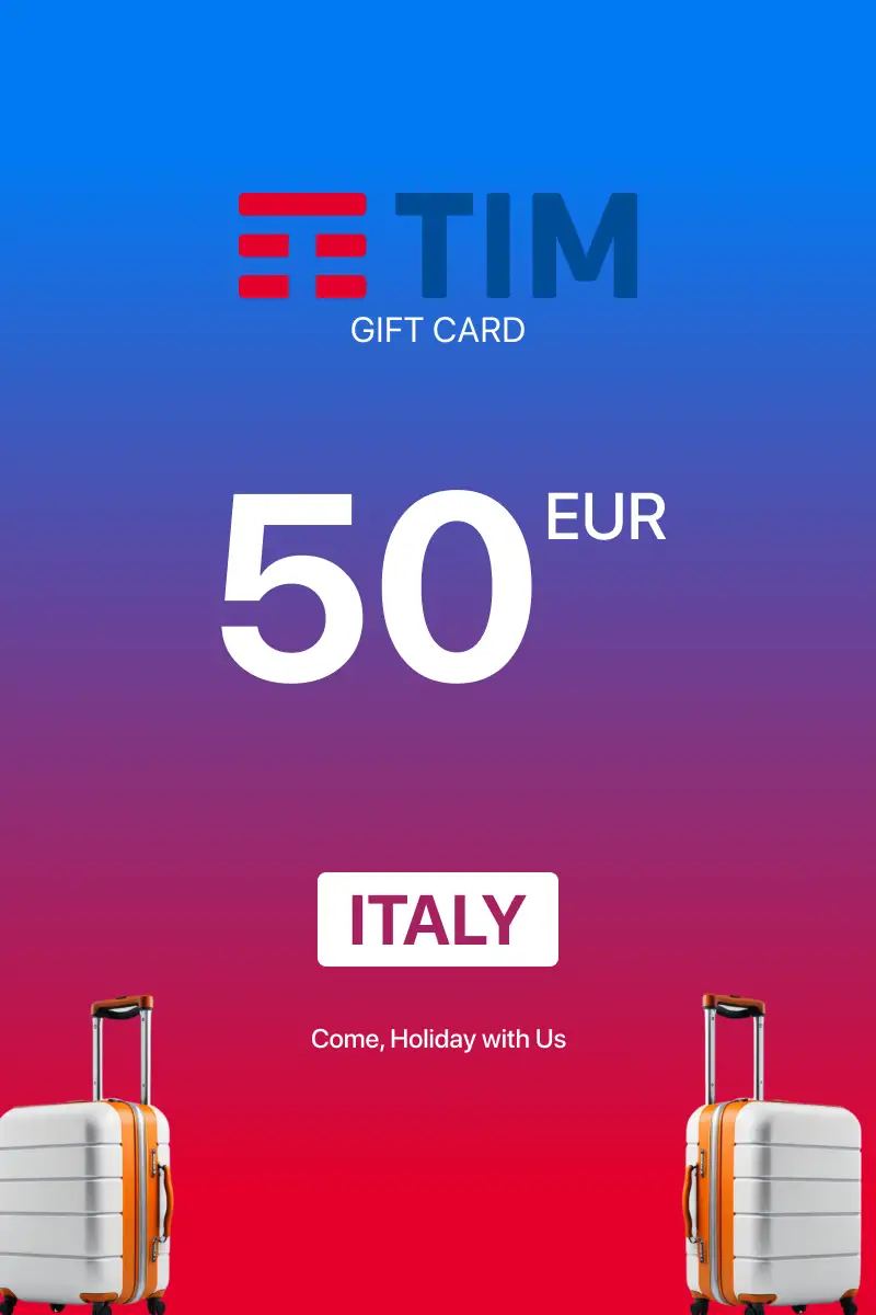 TIM Tourist 50 EUR Gift Card (Italy) - Digital Key