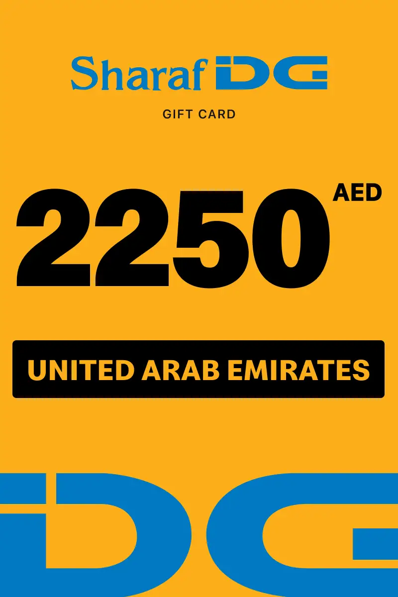 Sharaf DG 2250 AED Gift Card (United Arab Emirates) - Digital Key