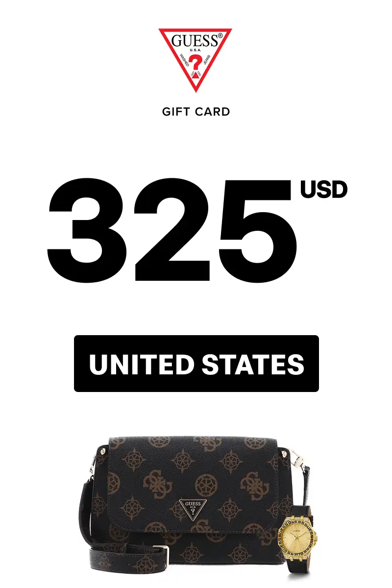 Guess 325 USD Gift Card (United States) - Digital Key