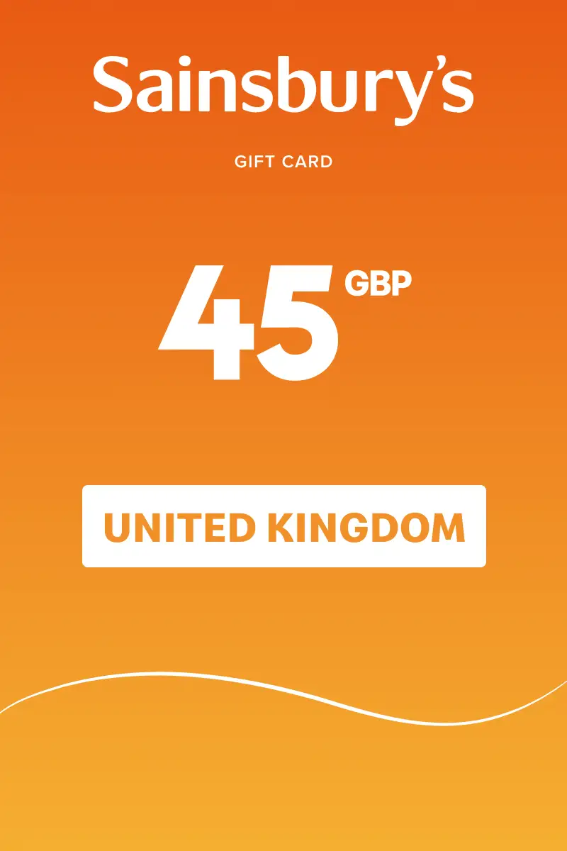 Sainsbury's 45 GBP Gift Card (United Kingdom) - Digital Key