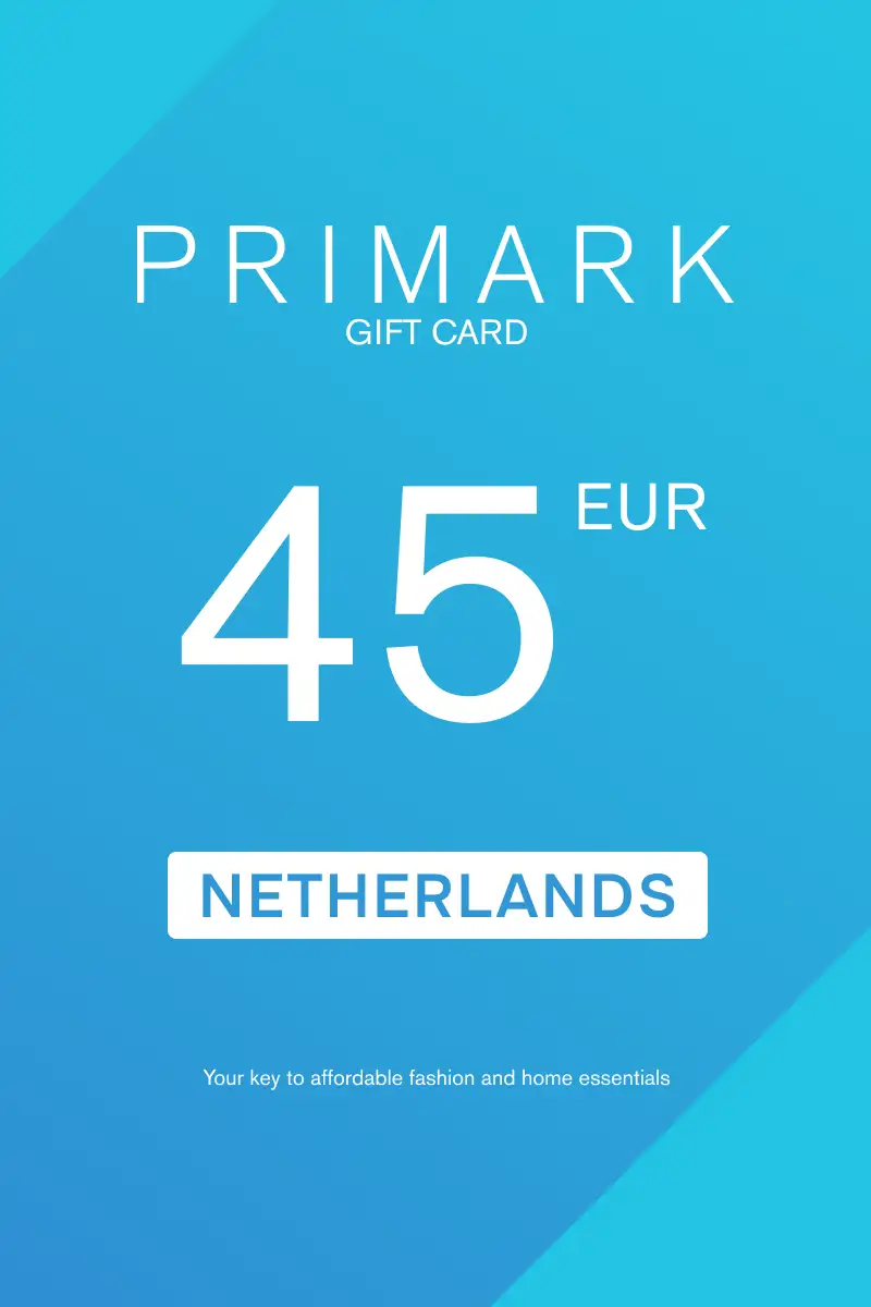 Primark 45 EUR Gift Card (Netherlands) - Digital Key