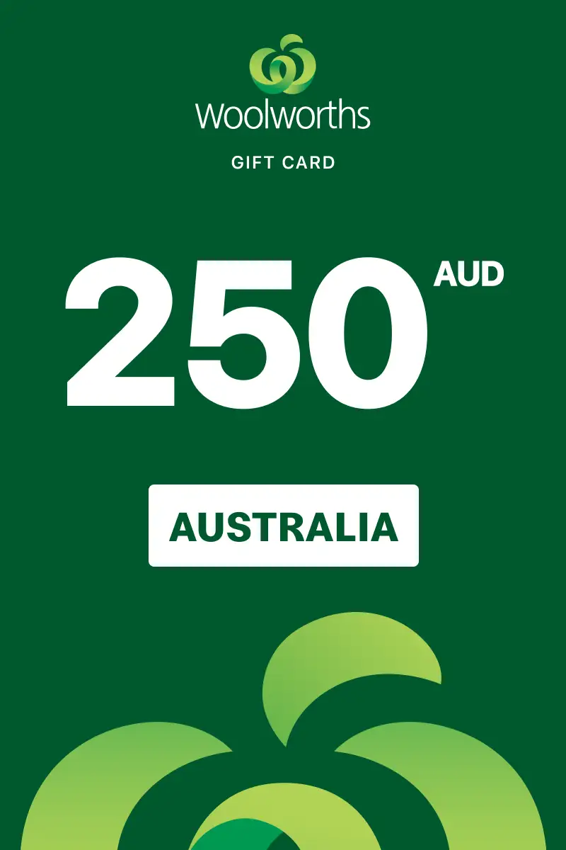 Woolworths Wish 250 AUD Gift Card (Australia) - Digital Key