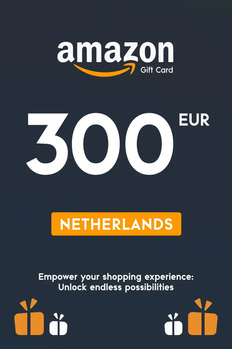 Amazon 300 EUR Gift Card (Netherlands) - Digital Key