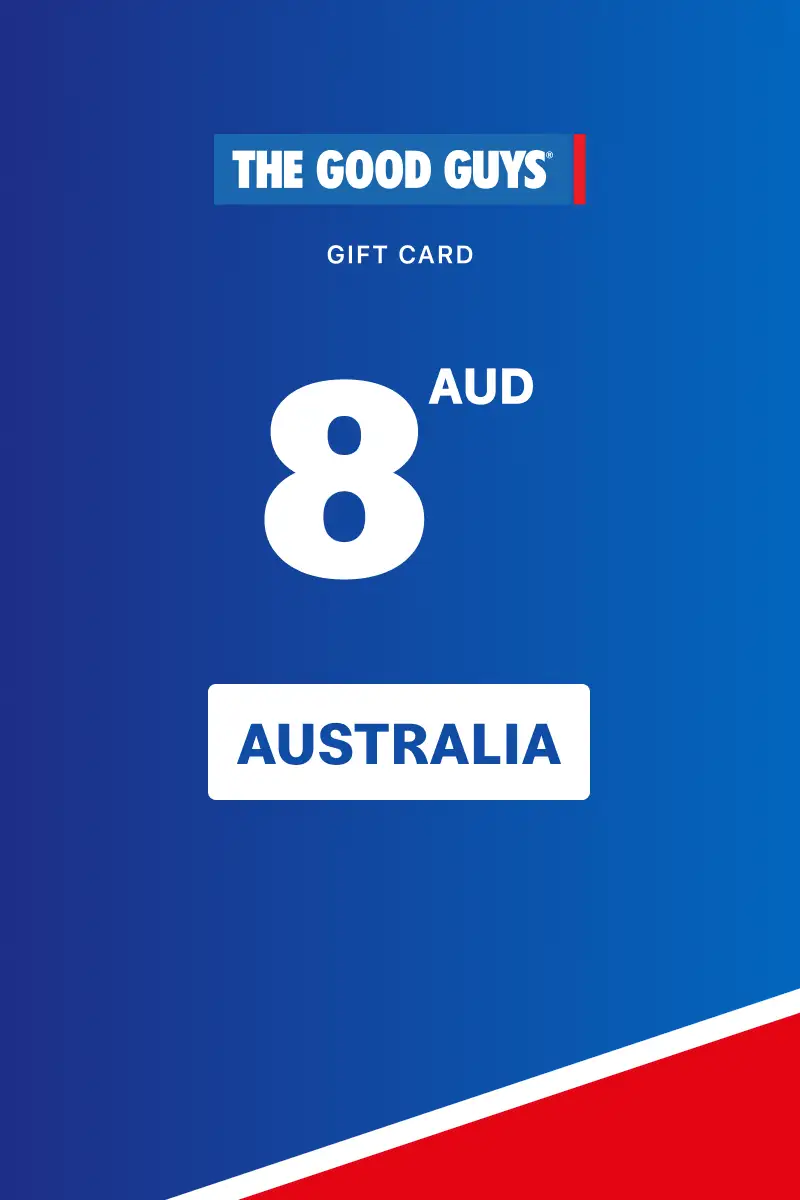 The Good Guys 8 AUD Gift Card (Australia) - Digital Key