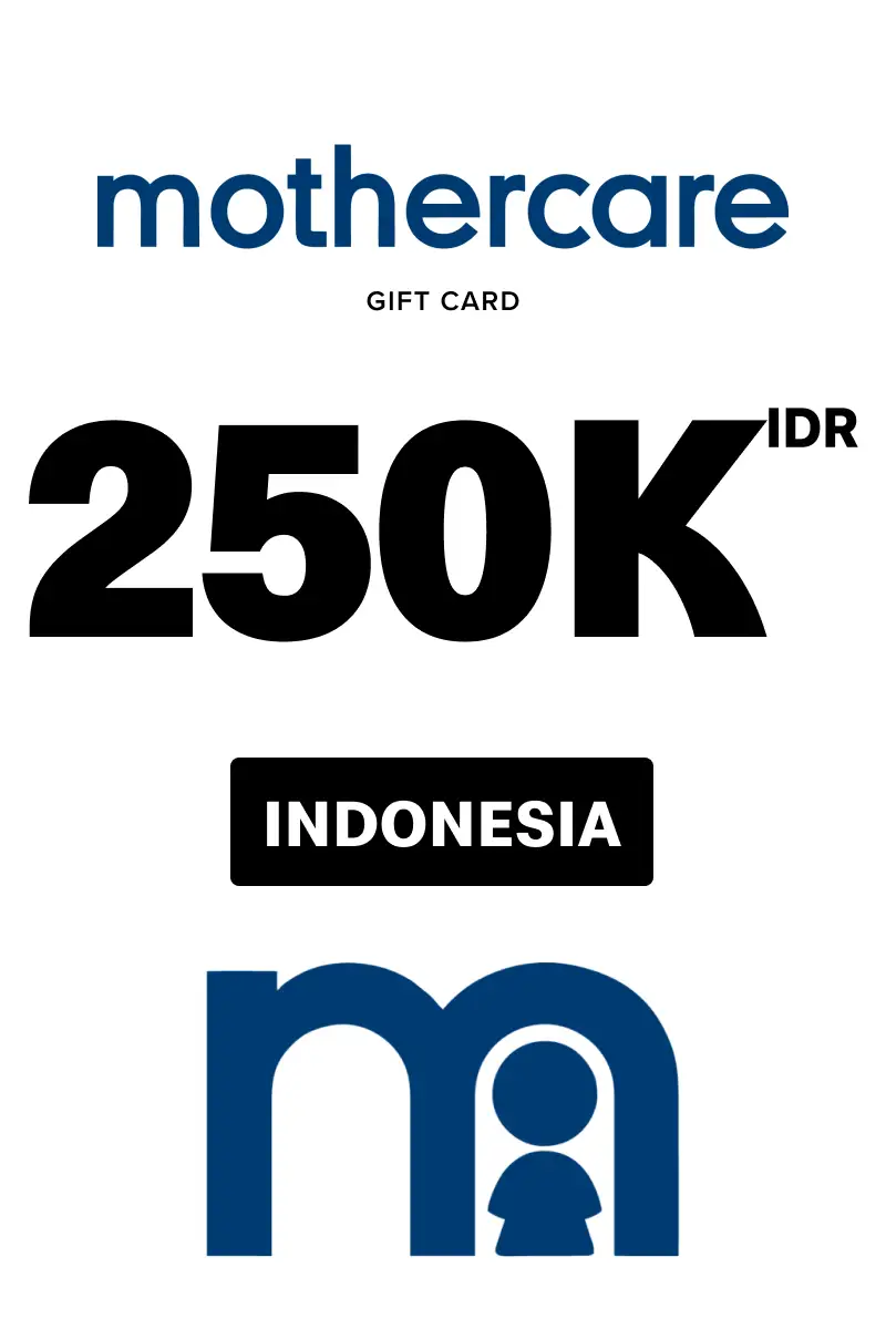 Mothercare 250000 IDR Gift Card (Indonesia) - Digital Key