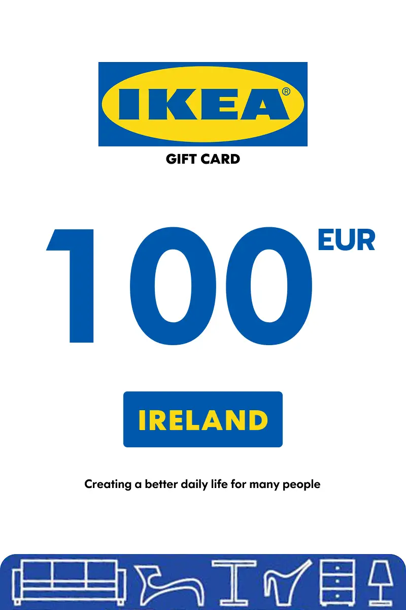 IKEA 100 EUR Gift Card (Ireland) - Digital Key