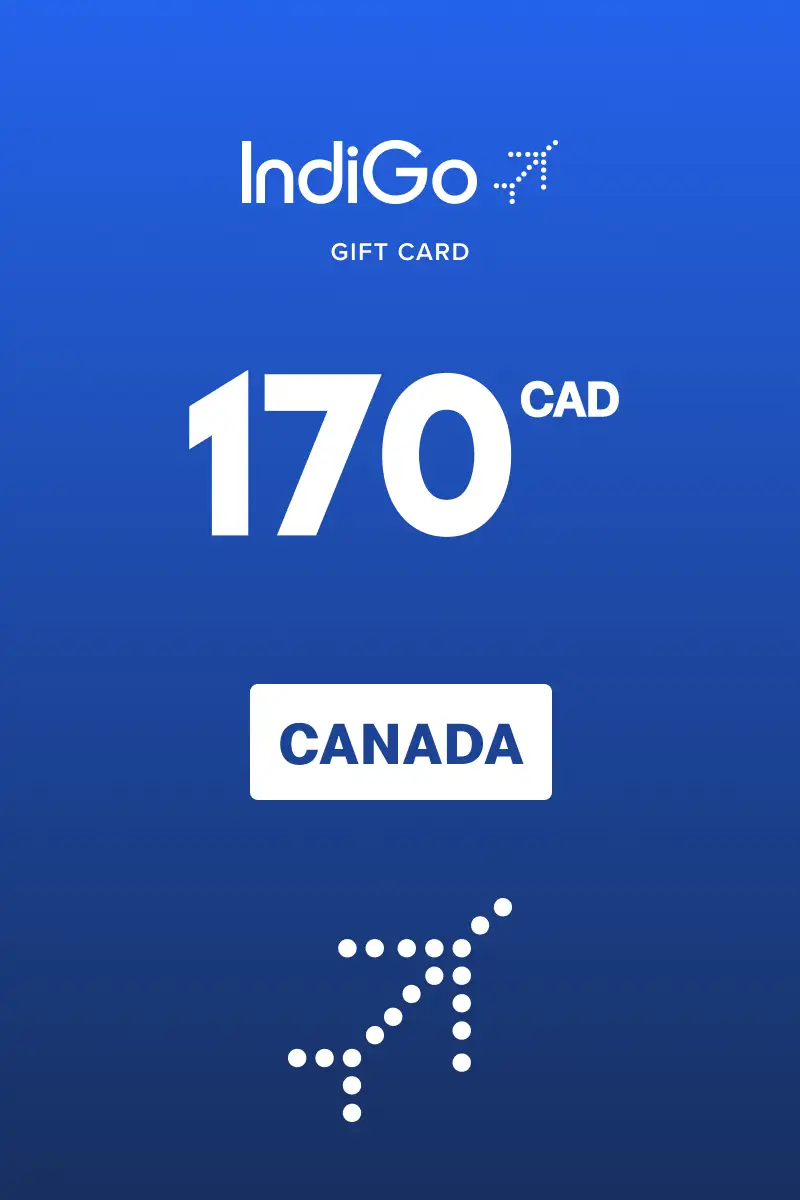 Indigo 170 CAD Gift Card (Canada) - Digital Key