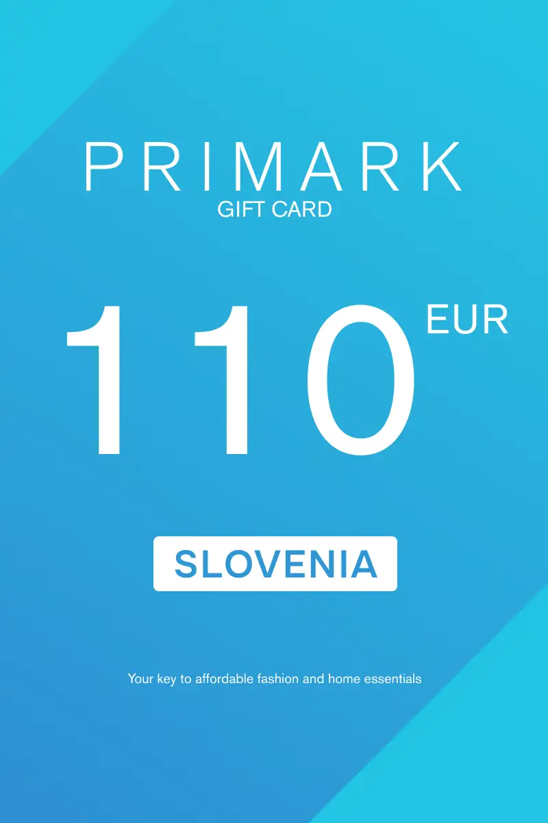 Primark 110 EUR Gift Card (Slovenia) - Digital Key