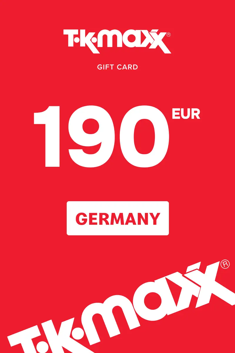 TK Maxx 190 EUR Gift Card (Germany) - Digital Key