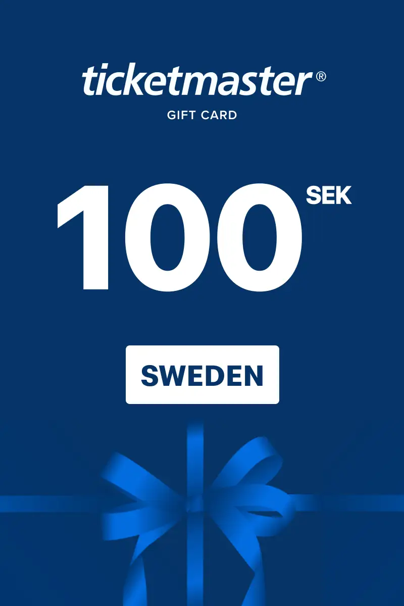Ticketmaster 100 SEK Gift Card (Sweden) - Digital Key