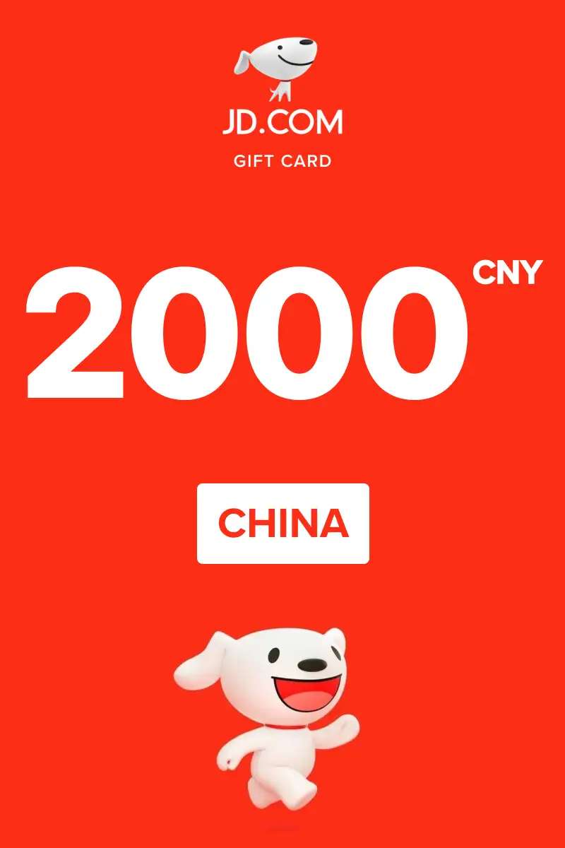 JD.com 2000 CNY Gift Card (China) - Digital Key