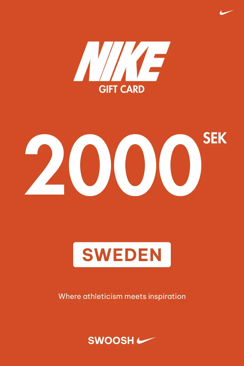 Nike 2000 SEK Gift Card (Sweden) - Digital Key