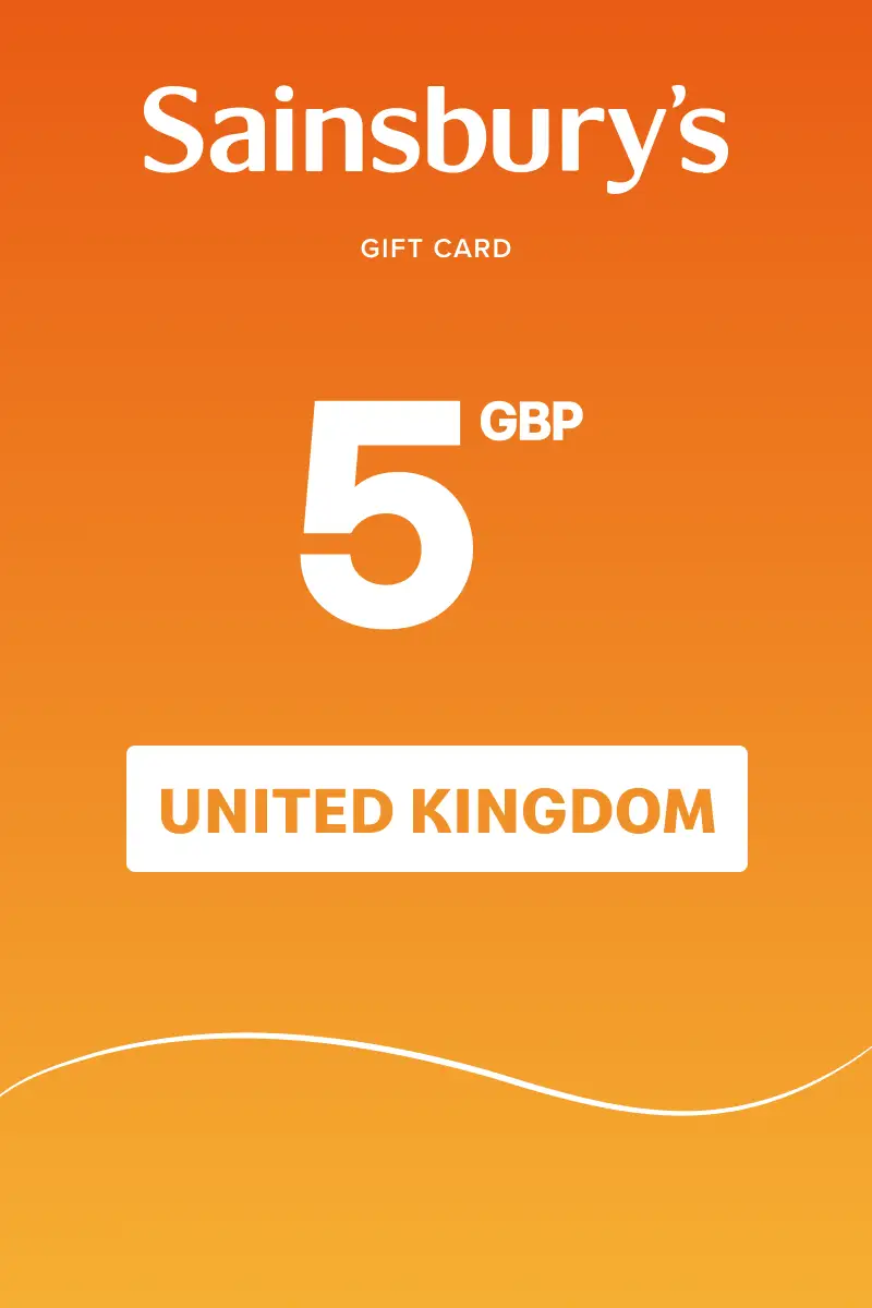 Sainsbury's 5 GBP Gift Card (United Kingdom) - Digital Key