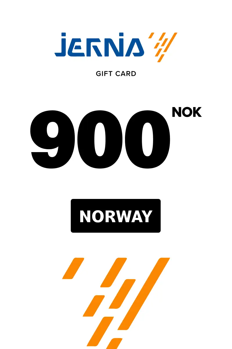 Jernia 900 NOK Gift Card (Norway) - Digital Key