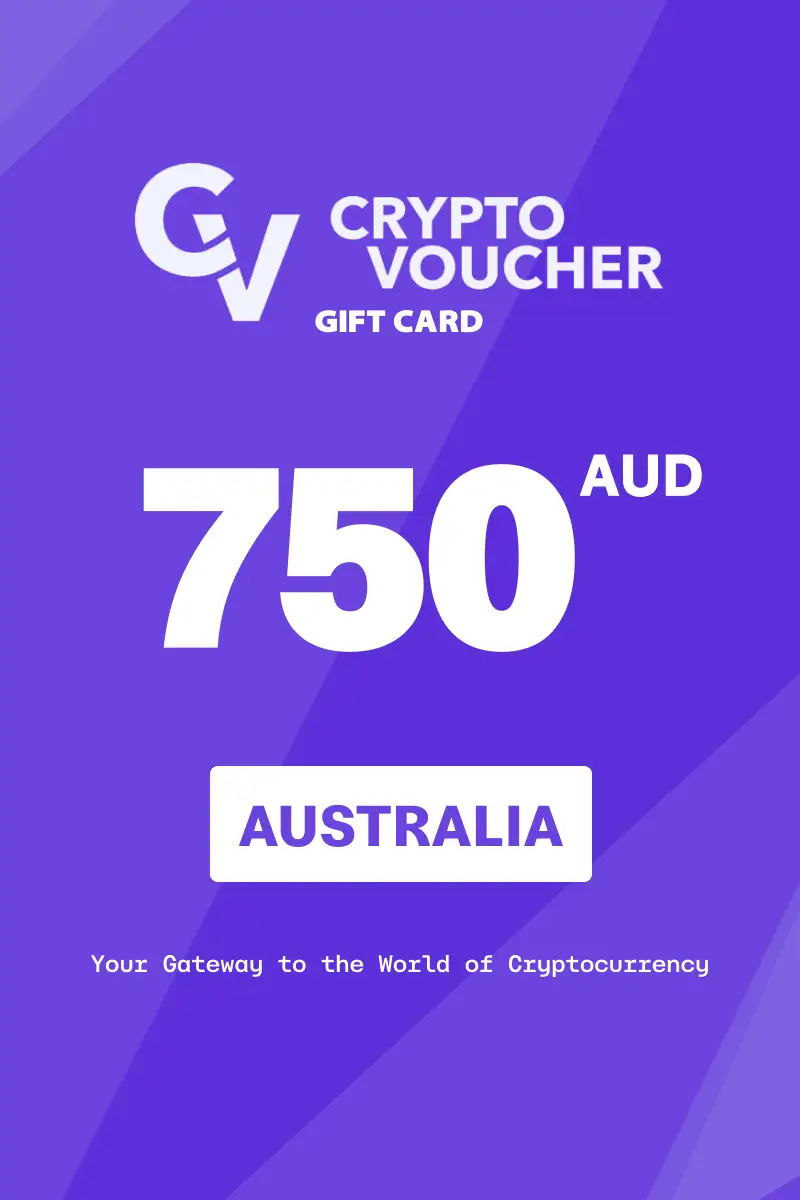Crypto Voucher 750 AUD Gift Card (Australia) - Digital Key
