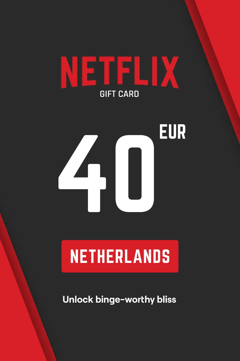 Netflix 40 EUR Gift Card (Netherlands) - Digital Key
