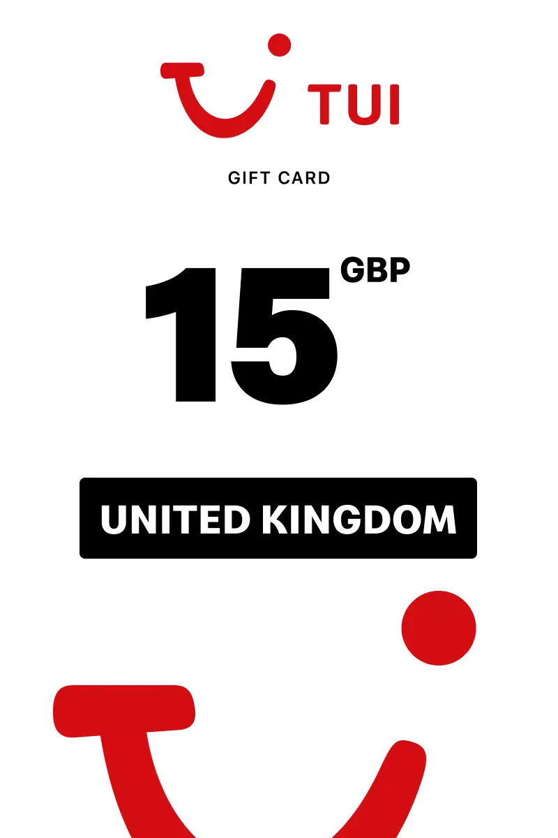 TUI Travel 15 GBP Gift Card (United Kingdom) - Digital Key