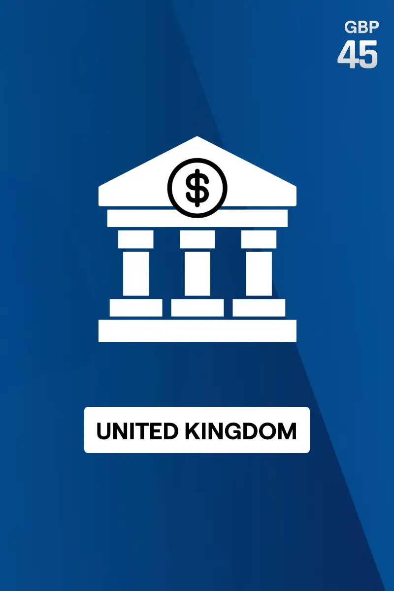 Rewarble Bank Transfer 45 GBP Gift Card (United Kingdom) - Rewarble - Digital Key