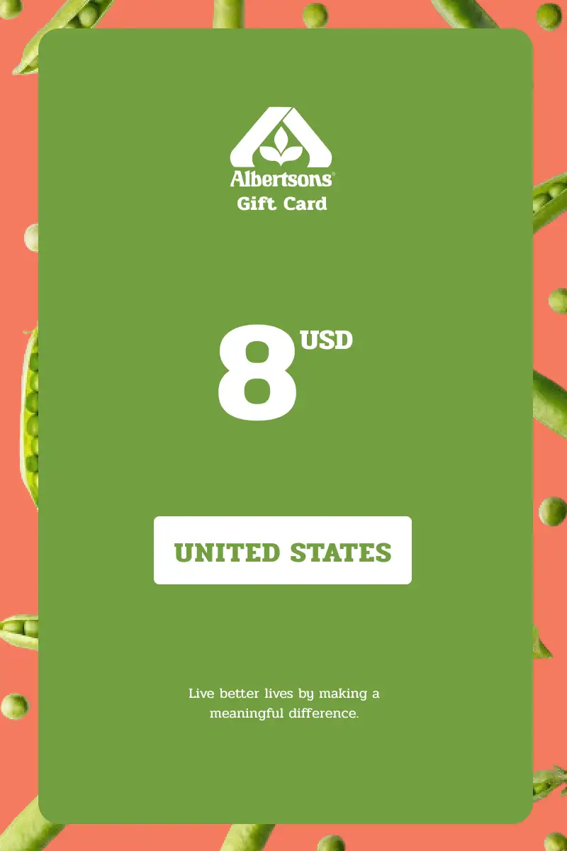 Albertson's 8 USD Gift Card (United States) - Digital Key