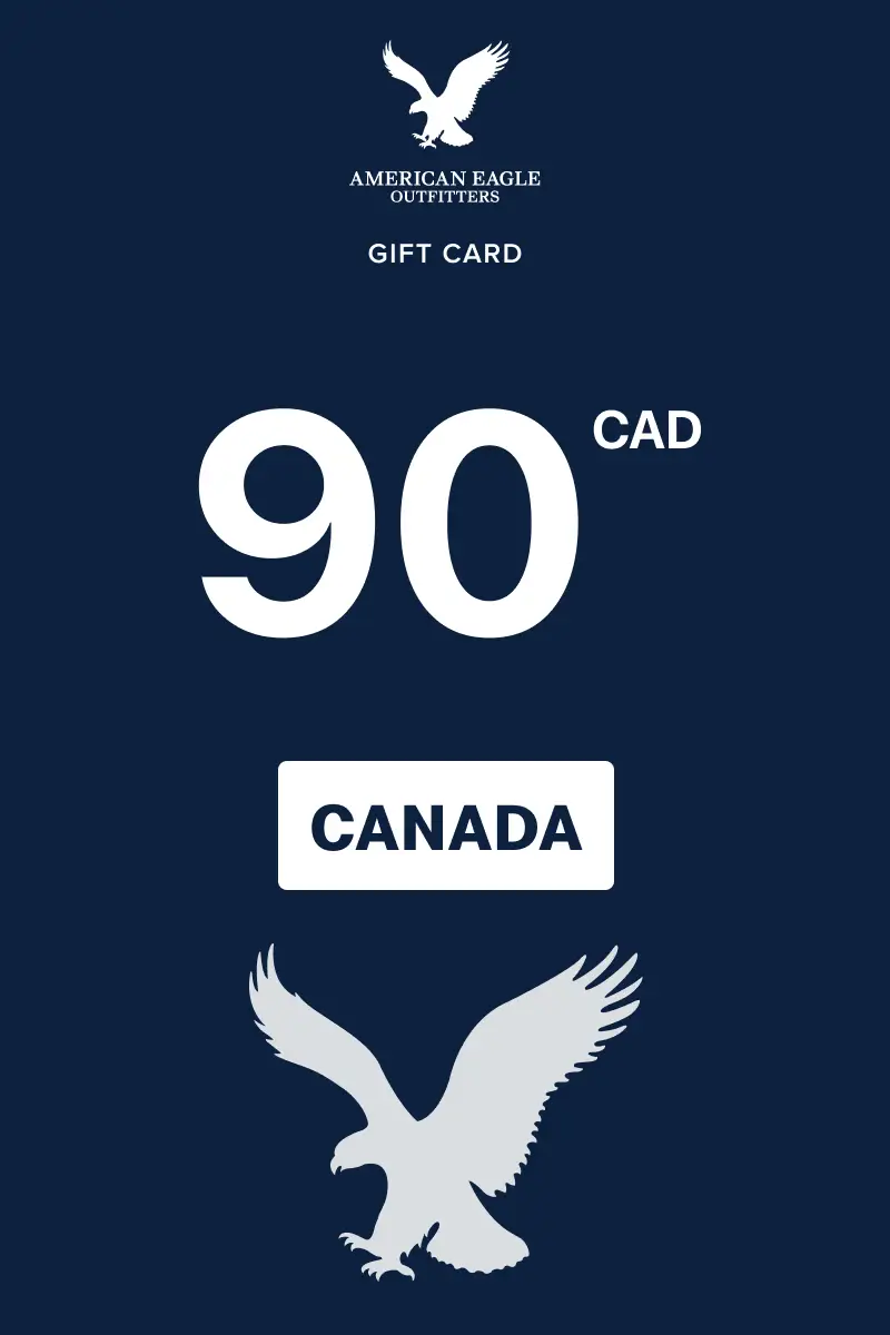 American Eagle Outfitters 90 CAD Gift Card (Canada) - Digital Key
