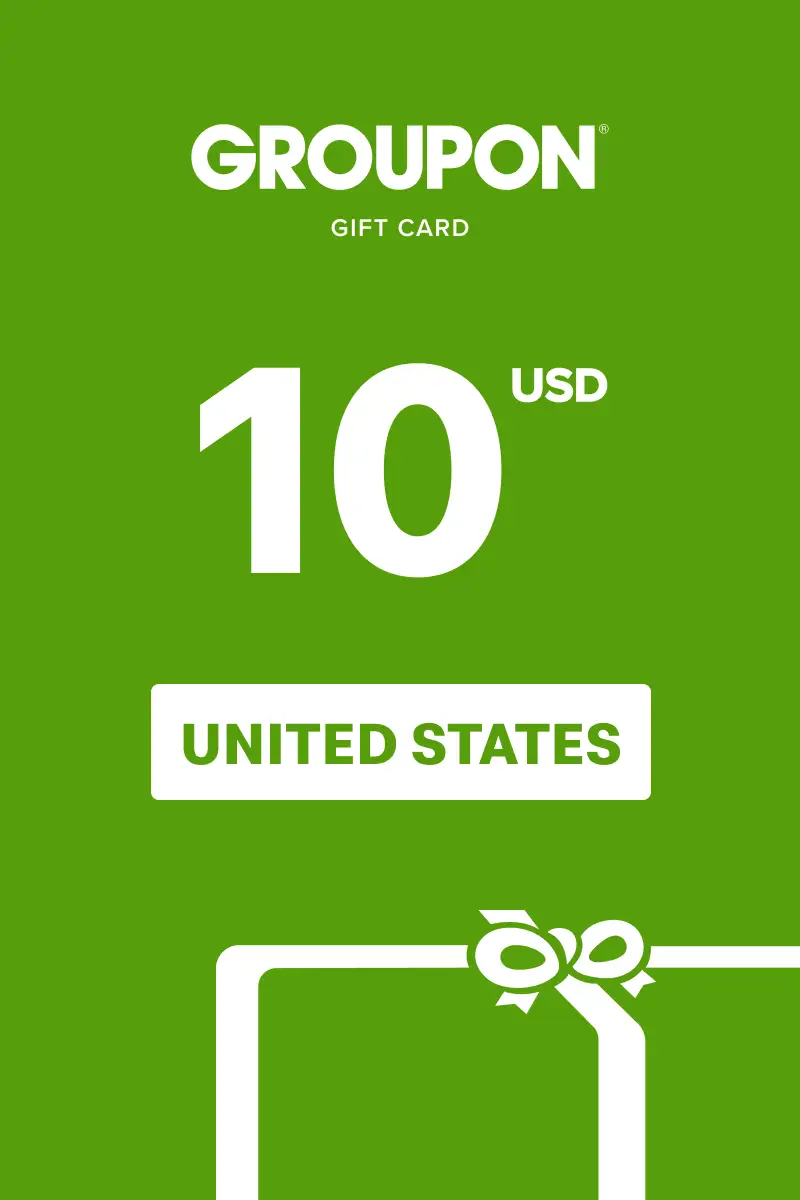 Groupon 10 USD Gift Card (United States) - Digital Key