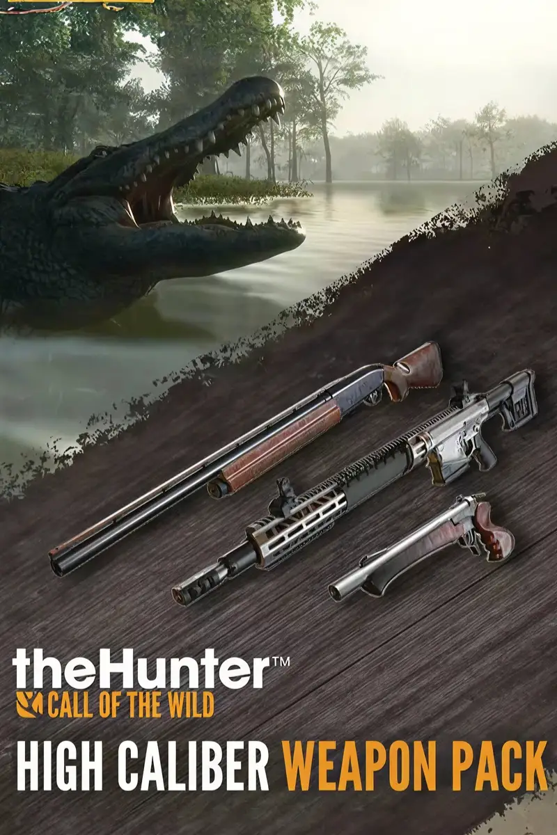 theHunter Call of the Wild - High Caliber Weapon Pack DLC (LATAM) (PC) - Steam - Digital Key