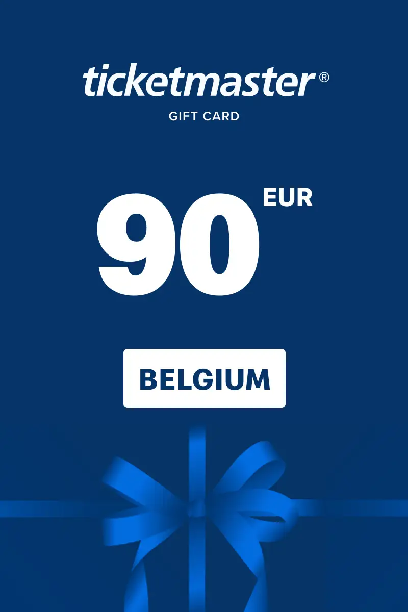Ticketmaster 90 EUR Gift Card (Belgium) - Digital Key