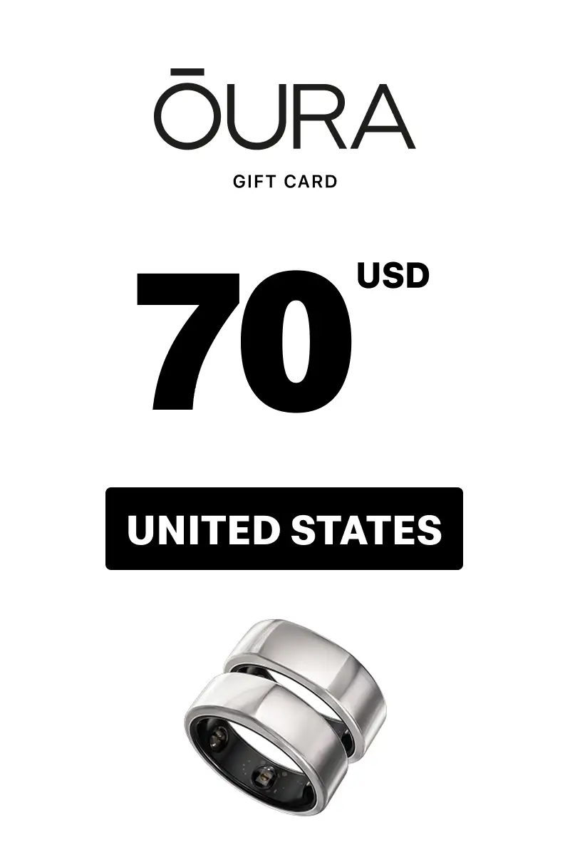 Oura Ring 70 USD Gift Card (United States) - Digital Key